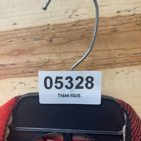 Vintage Pilgrim Shirt Mens Medium Red Black Wool Flannel Check Button Up 70s - Picture 13 of 13